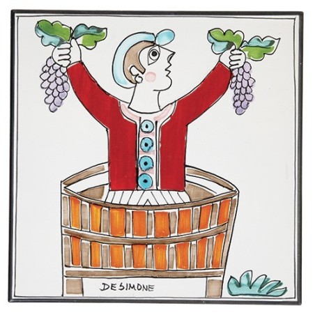 Ceramic Wall Tile Folk PI297FK-29G