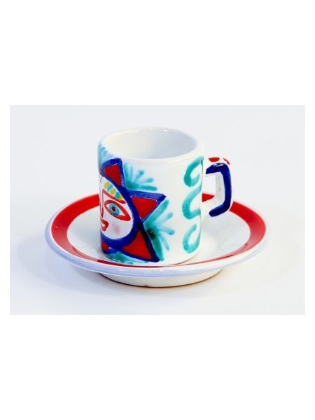 Coffee Cup with Saucer Salina