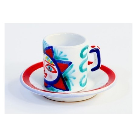 Coffee Cup with Saucer Salina