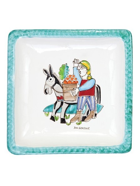 Square Plate Folk PQFK-15
