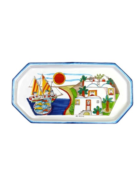 Octagonal Tray Folk VSS23BFK