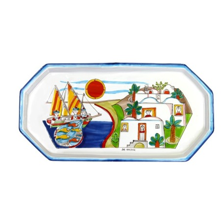 Octagonal Tray Folk VSS23BFK