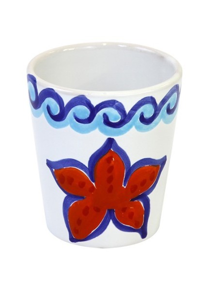 Handmade ceramic Glass Maestrale de simone pottery