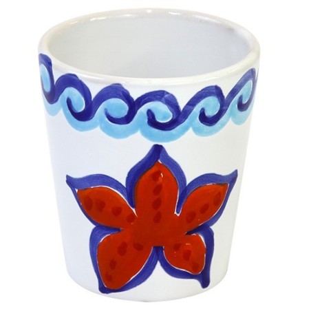 Handmade ceramic Glass Maestrale de simone pottery