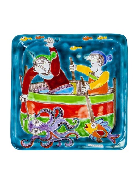 Piatto Quadrato 24x24 DS 04