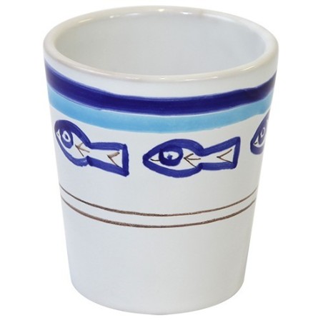 Handmade ceramic Glass Corfù de simone pottery