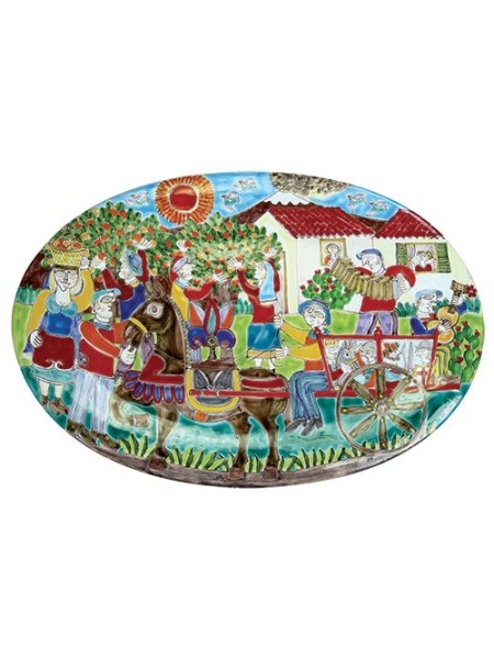 Oval Plate DS 60x38 cm OV60DS-2