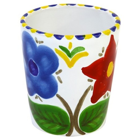 Handmade ceramic Glass Lampione de simone pottery