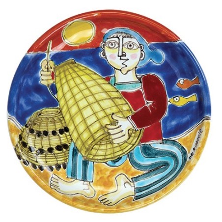 Circular Plate DS 15 cm Fisherman PT15DS-10