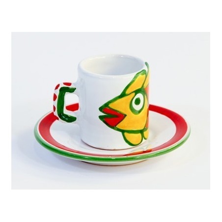Coffee Cup with Saucer Panarea