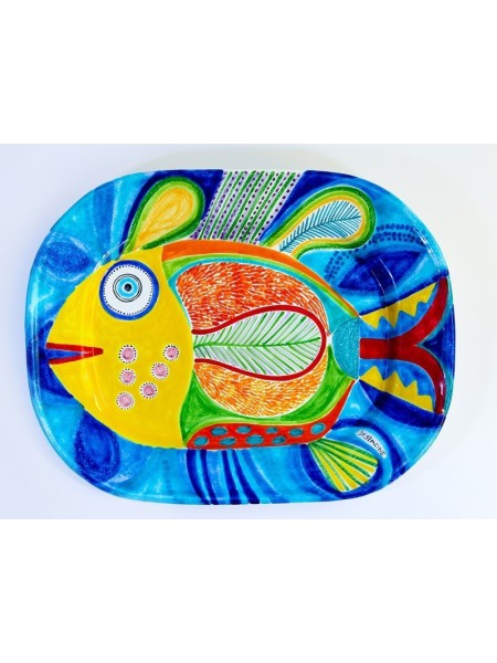 English Oval Plate DS 50x39 cm OV50INGDS