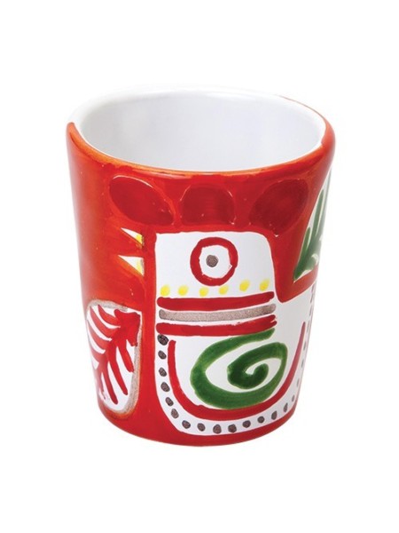 Handmade ceramic Glass Marettimo de simone pottery