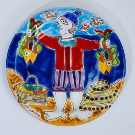 Circular Plate DS 18 cm Fishmonger PT18DS-25