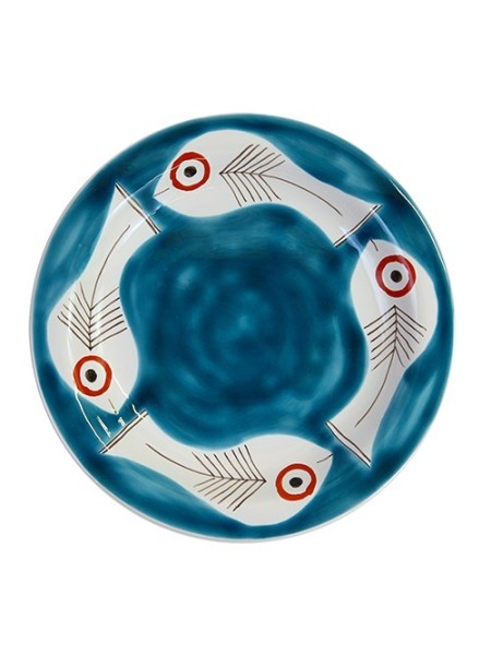 Piatto Tondo ceramiche de simone Itaca PTIT