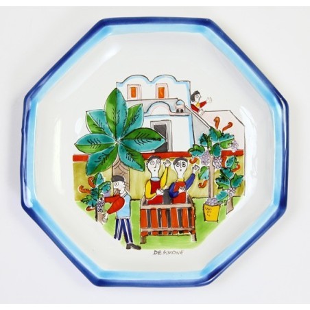 Octagonal Plate Folk POTFK-2