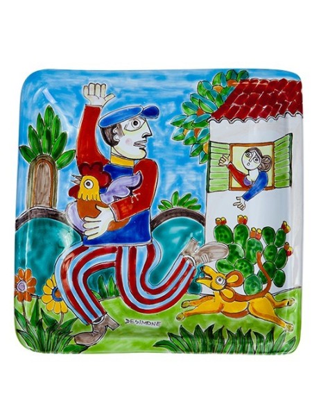 Piatto Quadrato 20x20 DS 01