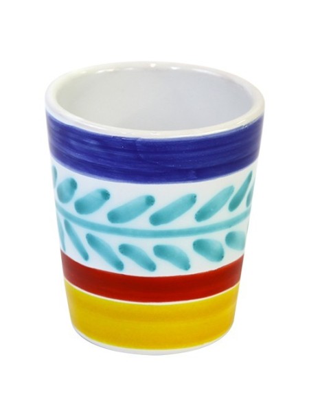 Handmade ceramic Glass Selinunte de simone pottery
