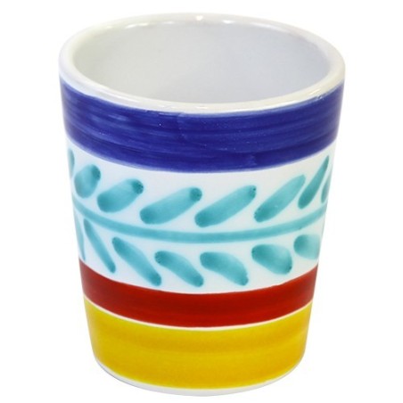 Handmade ceramic Glass Selinunte de simone pottery