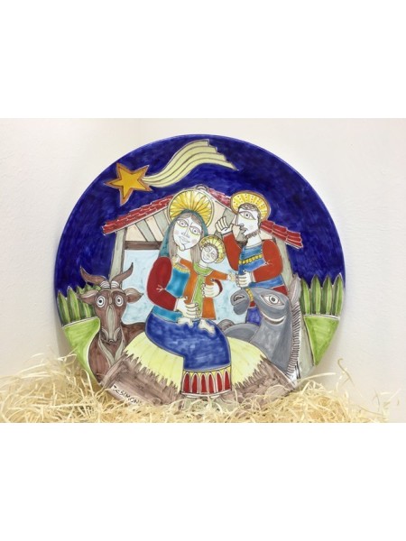 DS Plate Nativity PT30DS