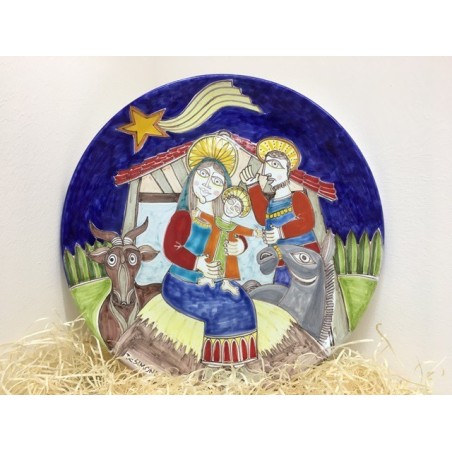DS Plate Nativity PT30DS