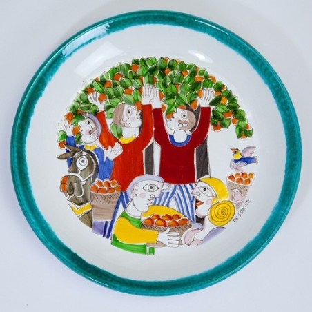 Piatto Tondo Folk PT35FK-02