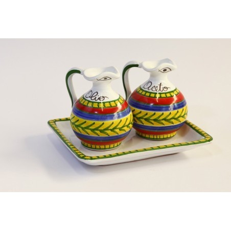 Oil and Vinegar Set Vulcano