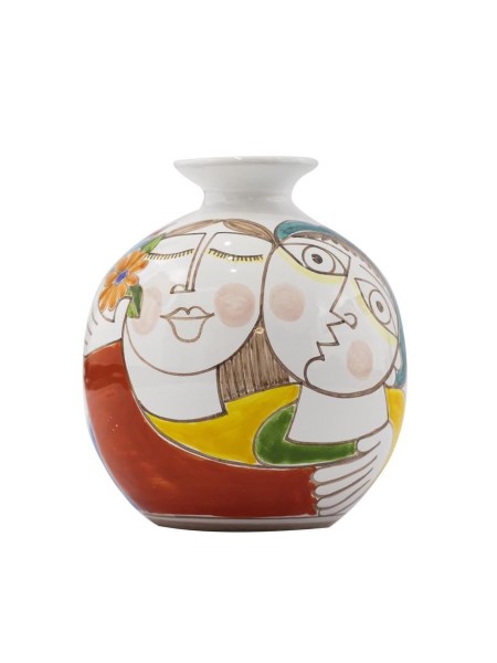 Vase Lovers Folk VS507FKE 25 cm de simone pottery