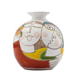 Vase Lovers Folk VS507FKE 25 cm de simone pottery