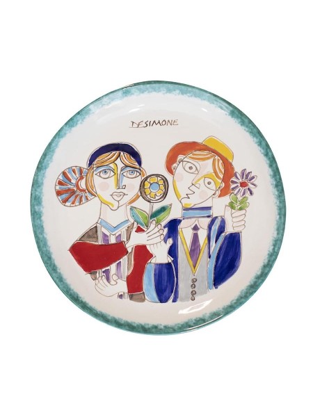Round Plate Folk PT30FK-01