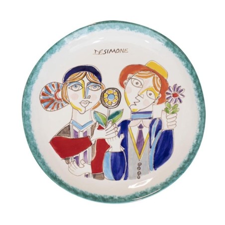 Round Plate Folk PT30FK-01