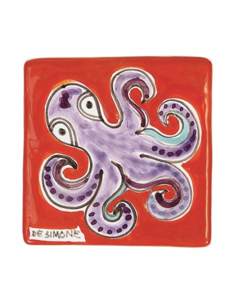 Ceramic Wall Tiles Octopus De Simone pottery TZT685FCFK-20
