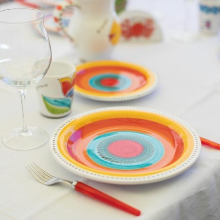 Piatto Tondo Pantelleria PTPT Ceramiche De Simone