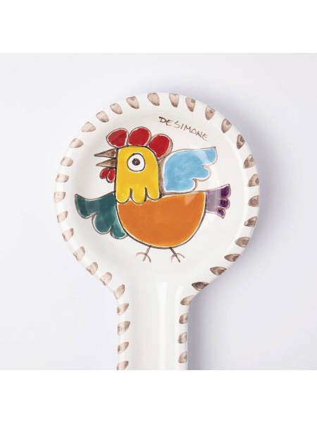 Spoon Rest Folk Rooster