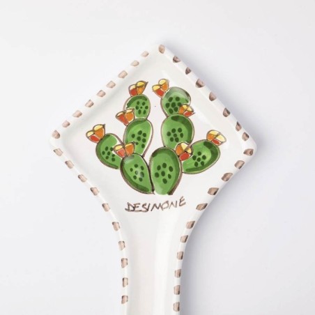 Spoon Rest Folk Prickly Pears