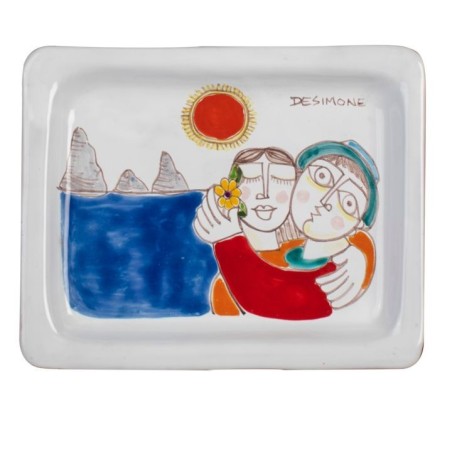 Lovers Tray 20x16 cm