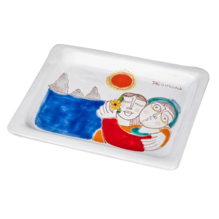 Lovers Tray 20x16 cm