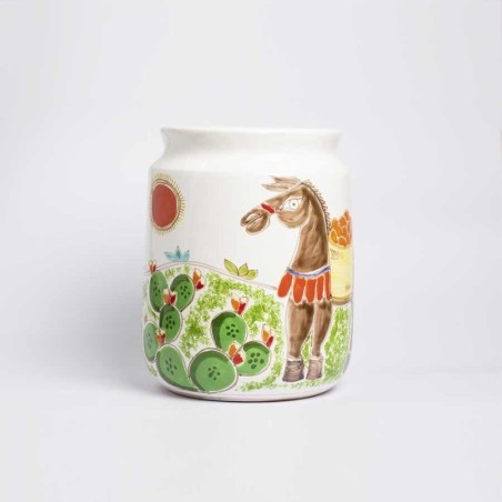 Vase Folk de simone pottery Donkey VS544FKE