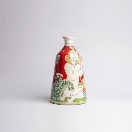 Sicilian ceramic vase de simone pottery VS647LT