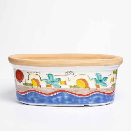 Ceramic Planter Dammusi VSPO819DA de simone pottery