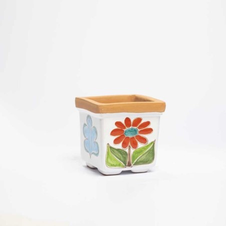 Ceramic Vase de simone pottery flower Folk VSPQAS