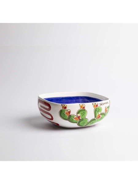 Salad Bowl Folk Prickly Pear