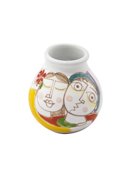 Vase Lovers Folk VS539FKE De Simone Pottery