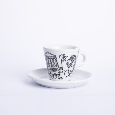 Coffee Cup with Saucer Agrigento