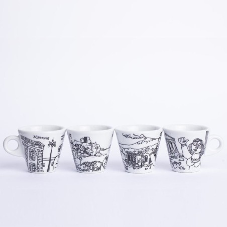 Coffee Cups in porcelain