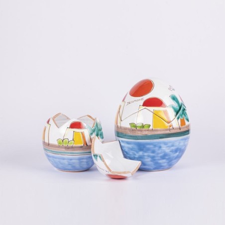 Handmade Easter Egg Box Dammusi De Simone Pottery
