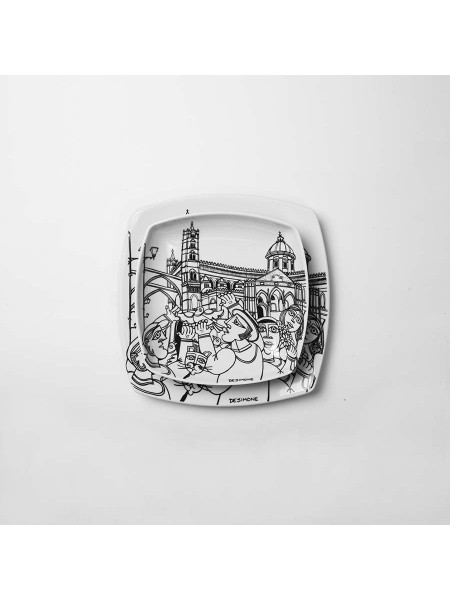 Squared Plate Palermo