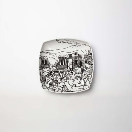 Squared Plate Taormina