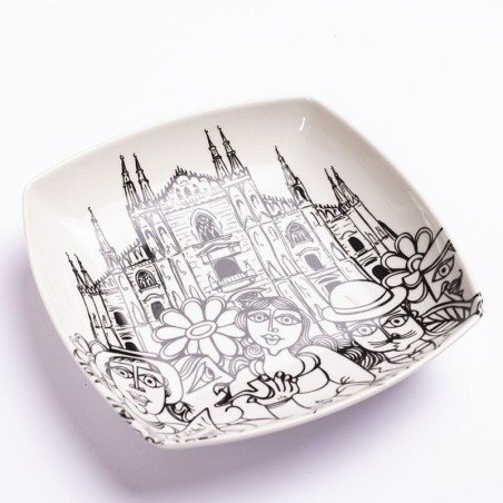 Squared Plate Milano