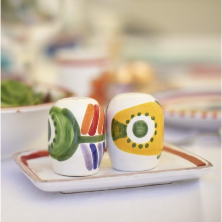 Set sale pepe artigianale ceramiche de simone mangiallegro filicudi