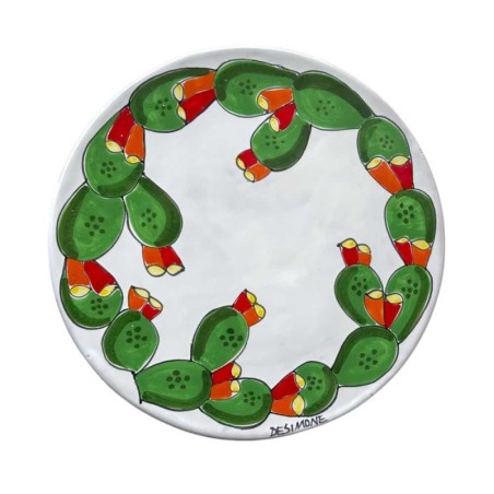 Ceramic Centrepiece Lift Prickly Pear de simone pottery